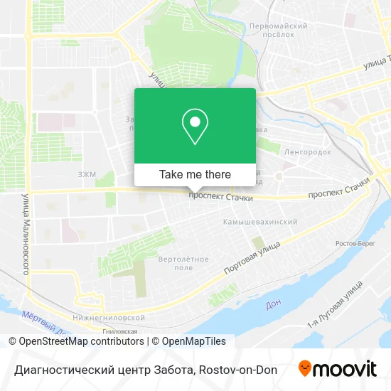 Диагностический центр Забота map