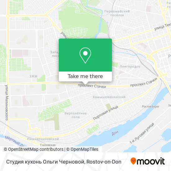 Студия кухонь Ольги Черновой map