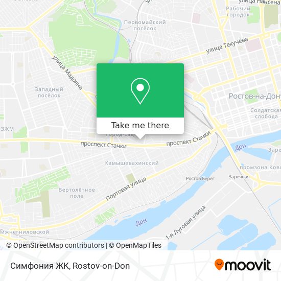 Симфония ЖК map