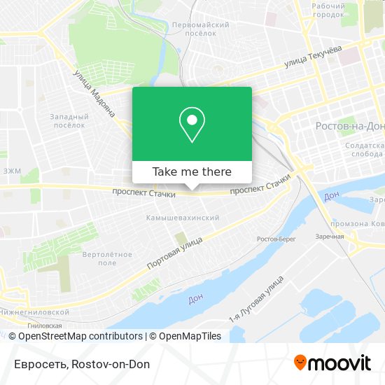 Евросеть map