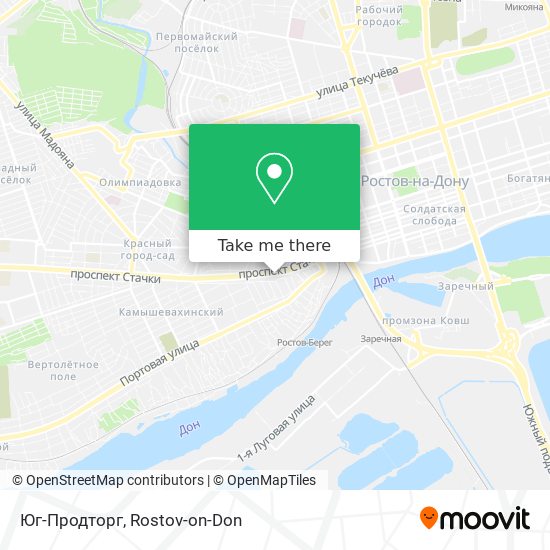 Юг-Продторг map