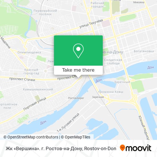 Жк «Вершина». г. Ростов-на-Дону map
