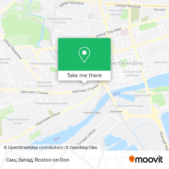 Смц Запад map