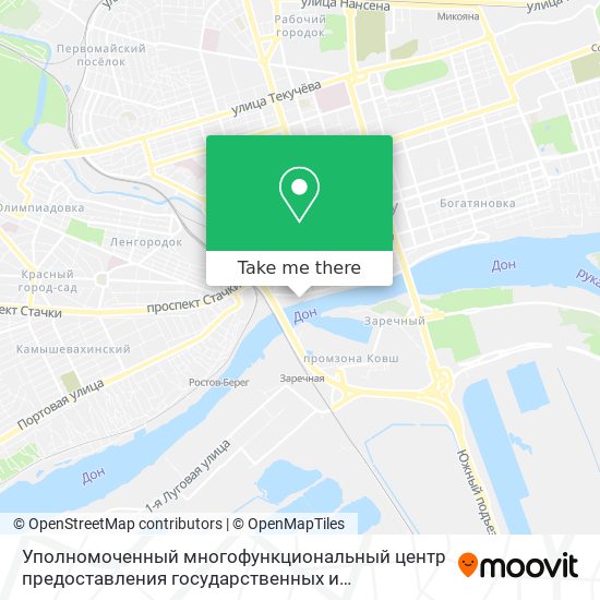 Уполномоченный многофункциональный центр предоставления государственных и муниципальных услуг map
