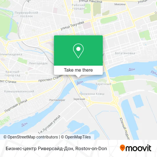 Бизнес-центр Риверсайд-Дон map