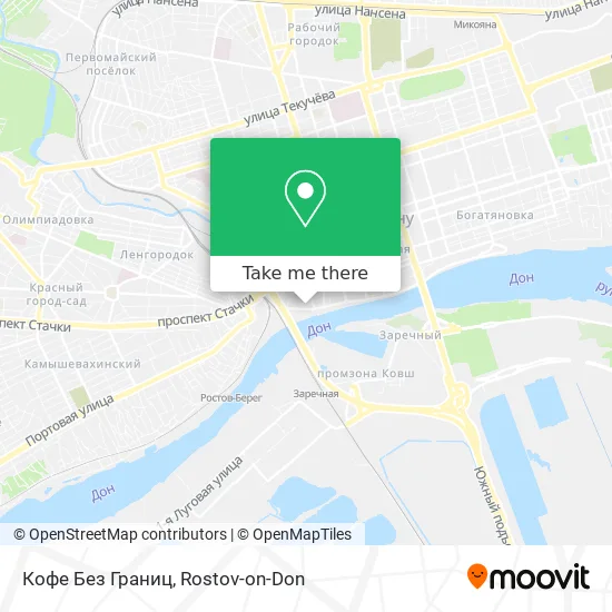 Кофе Без Границ map