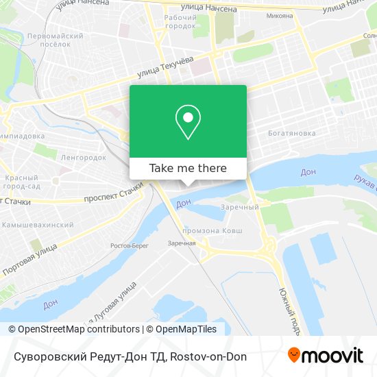 Суворовский Редут-Дон ТД map