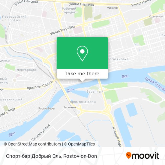 Спорт-бар Добрый Эль map
