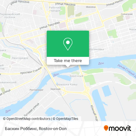 Баскин Роббинс map