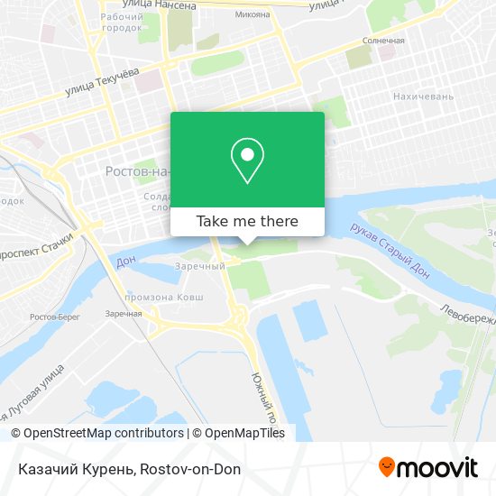 Казачий Курень map