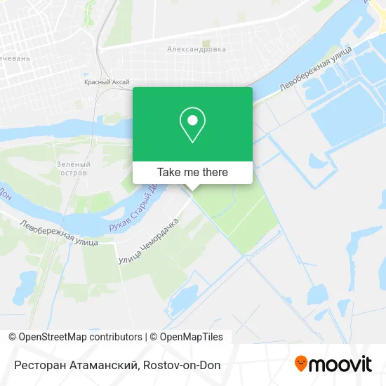 Ресторан Атаманский map