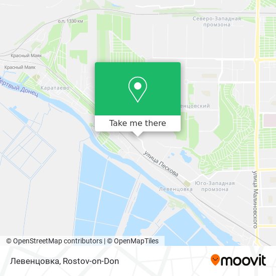 Левенцовка map