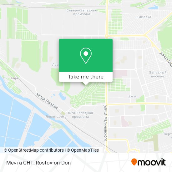 Мечта СНТ map