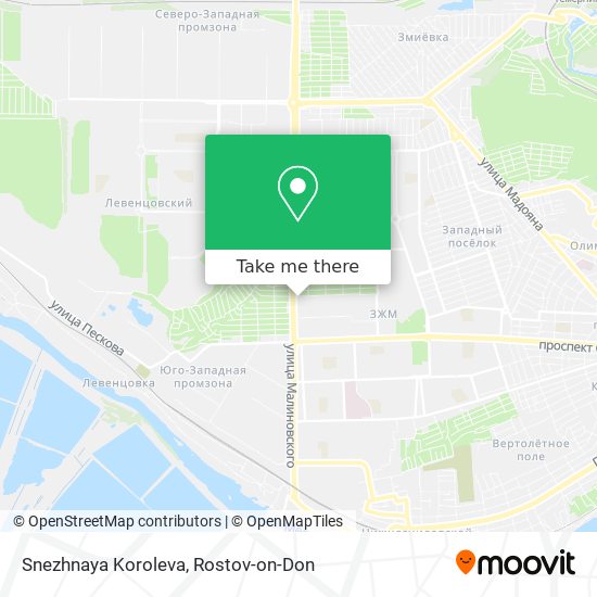 Snezhnaya Koroleva map
