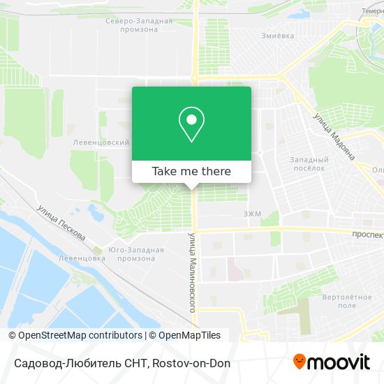 Садовод-Любитель СНТ map
