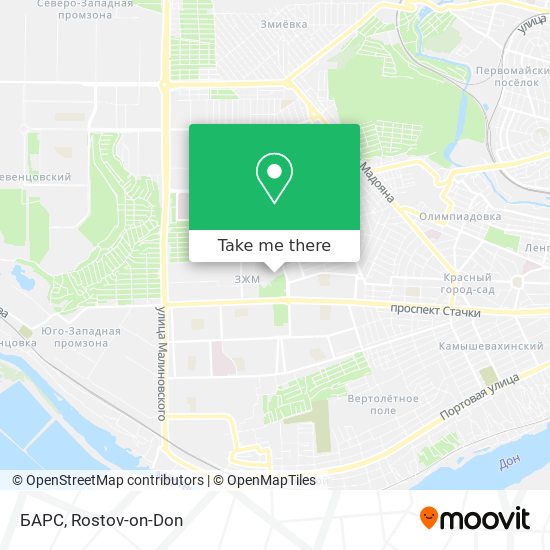 БАРС map