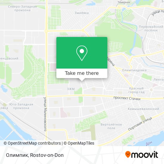 Олимпик map