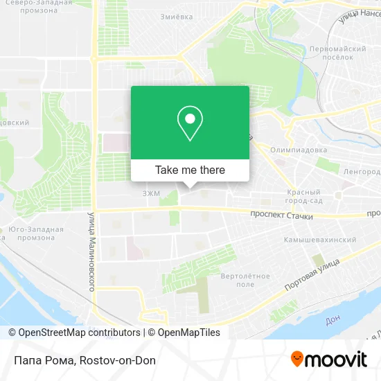 Папа Рома map