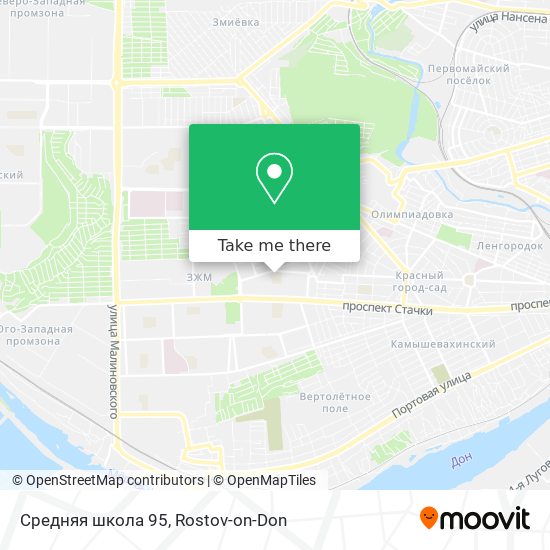Средняя школа 95 map