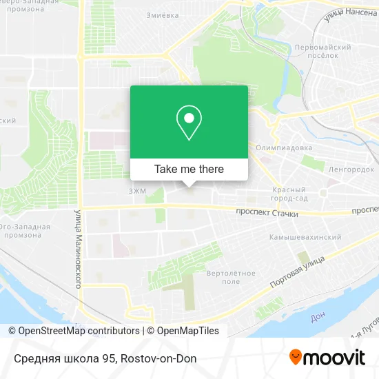 Средняя школа 95 map