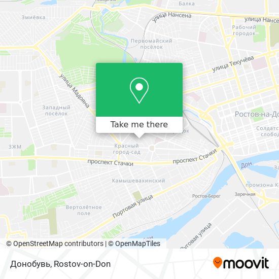 Донобувь map