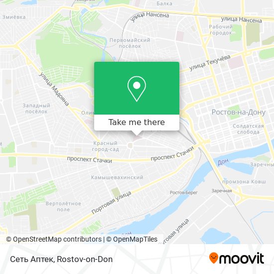 Сеть Аптек map