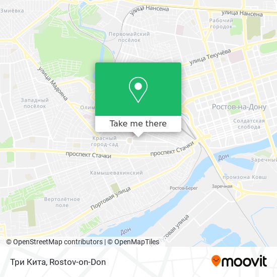 Три Кита map