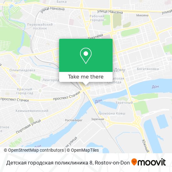 Детская городская поликлиника 8 map