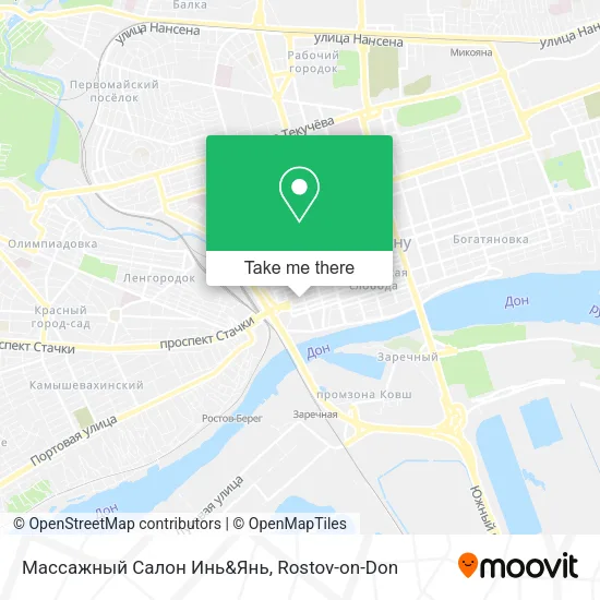 Массажный Салон Инь&Янь map