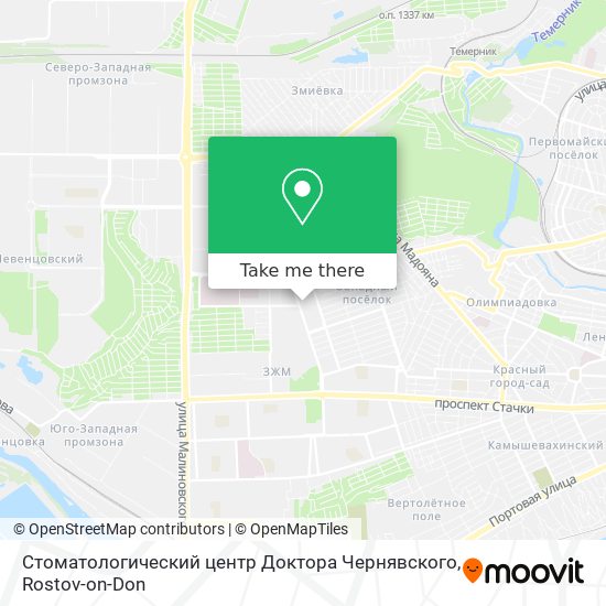 Стоматологический центр Доктора Чернявского map