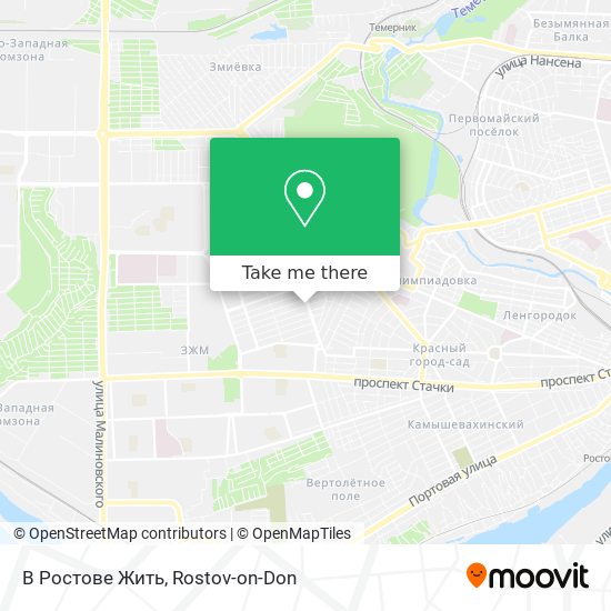 В Ростове Жить map