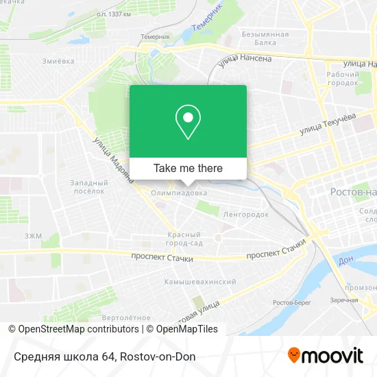 Средняя школа 64 map