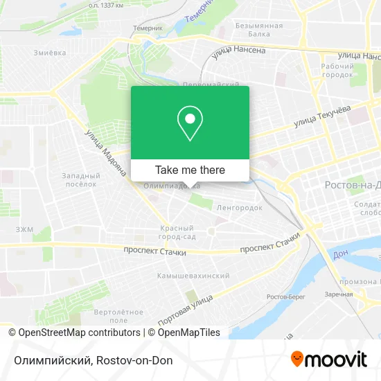 Олимпийский map