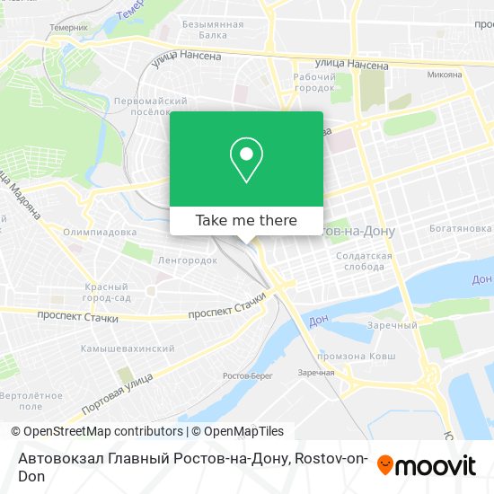 Автовокзал Главный Ростов-на-Дону map