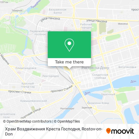 Храм Воздвижения Креста Господня map