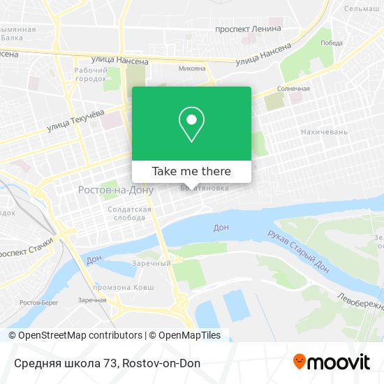Средняя школа 73 map