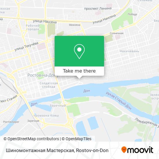 Шиномонтажная Мастерская map
