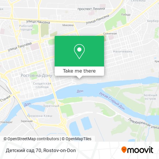 Детский сад 70 map
