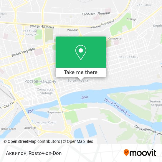 Аквилон map