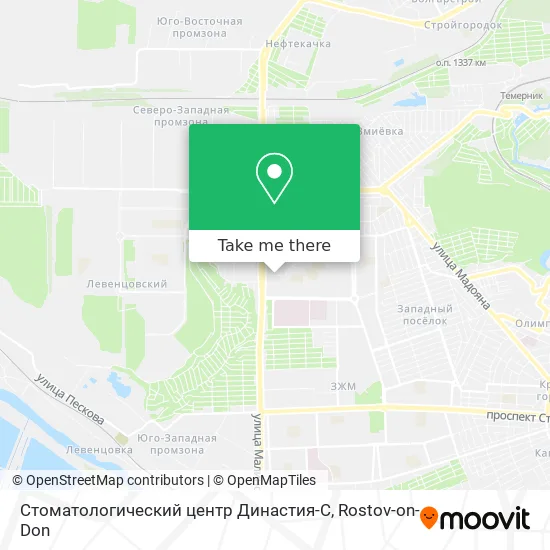 Стоматологический центр Династия-С map