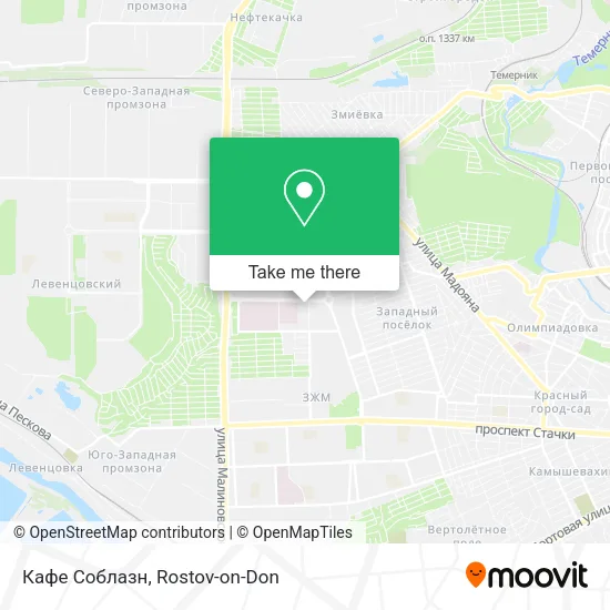 Кафе Соблазн map