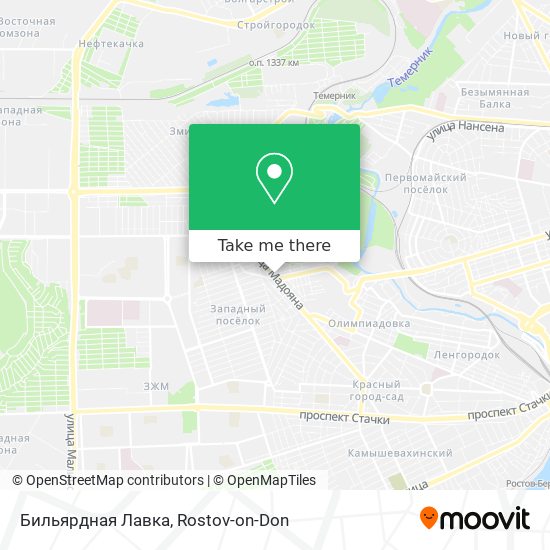 Бильярдная Лавка map