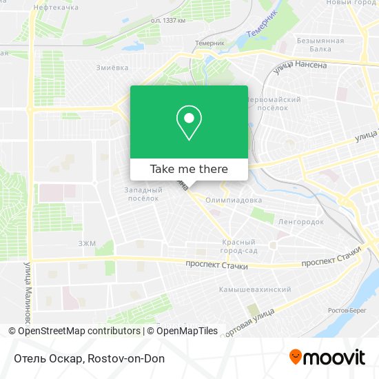Отель Оскар map