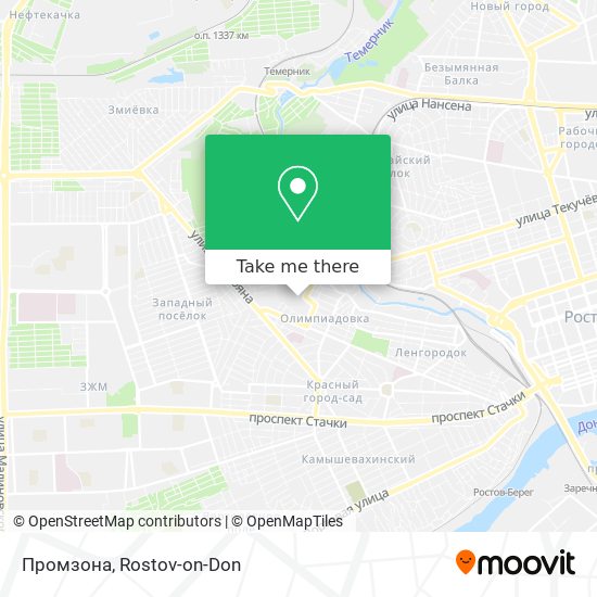 Промзона map
