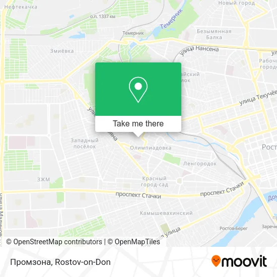 Промзона map