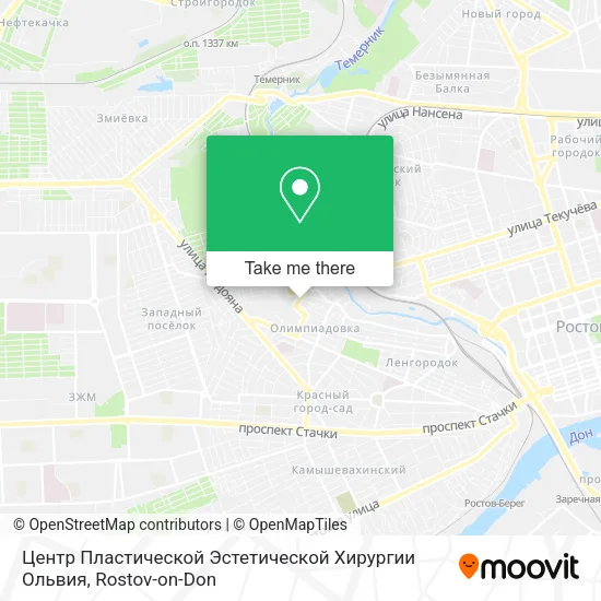 Центр Пластической Эстетической Хирургии Ольвия map