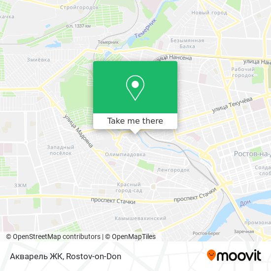 Акварель ЖК map