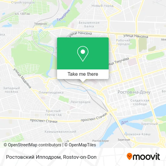 Ростовский Ипподром map