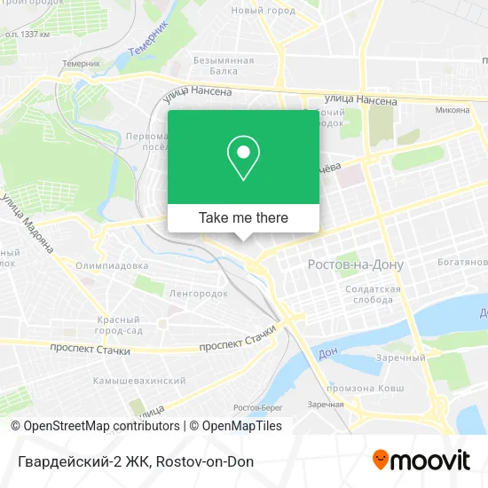 Гвардейский-2 ЖК map