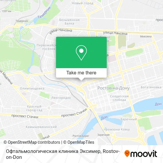 Офтальмологическая клиника Эксимер map